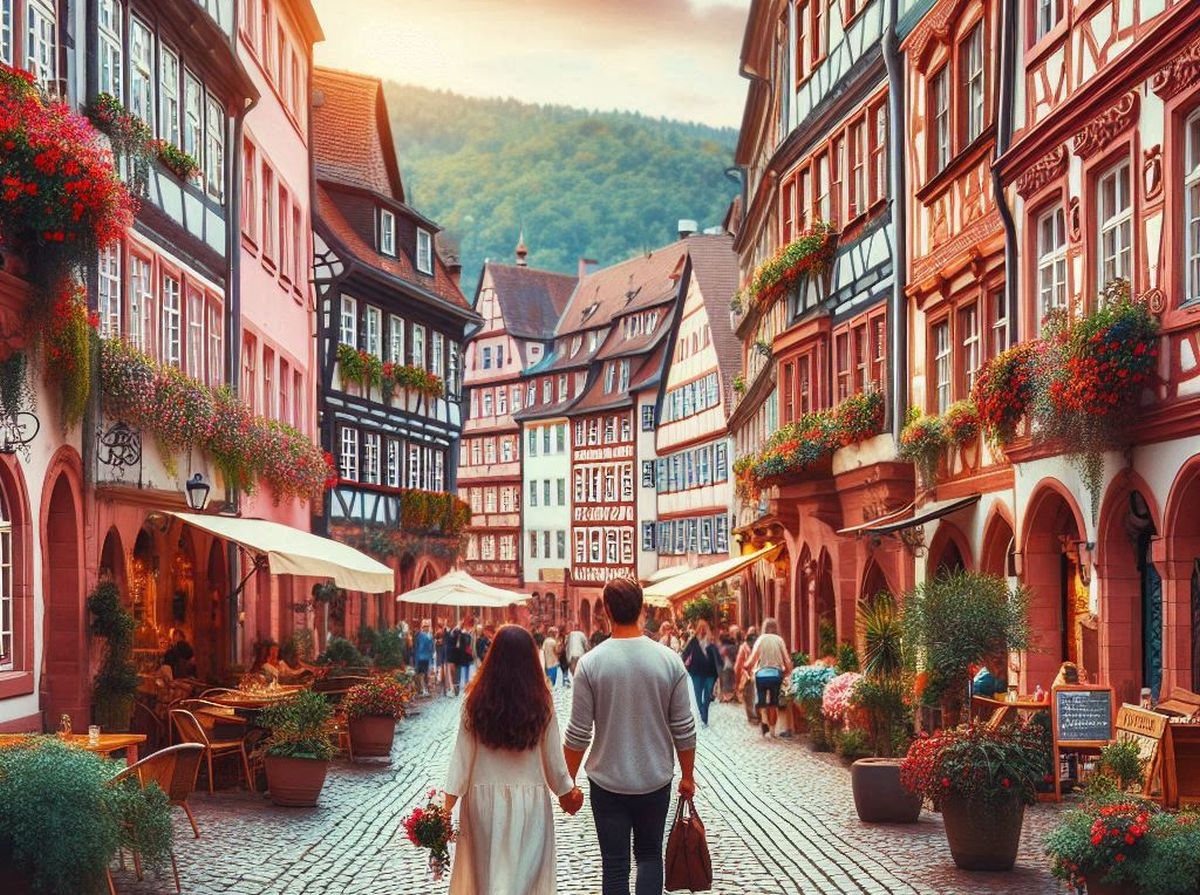 vieille ville de Heidelberg