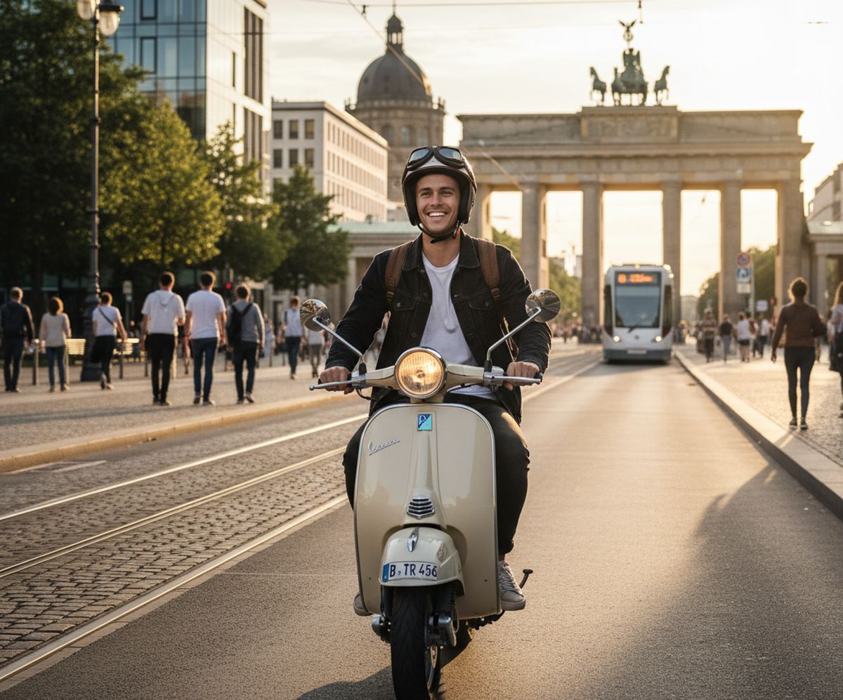 Location de scooter à Berlin